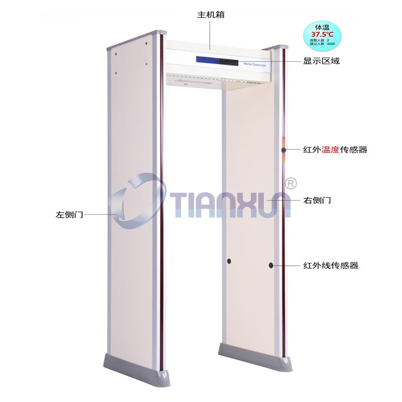 天巡TX-300BX测温安检门
